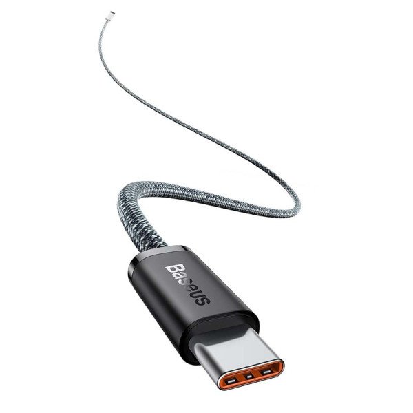 Laidas iš USB-C į USB-C Baseus Dynamic Series 100 W 1 m pilkas