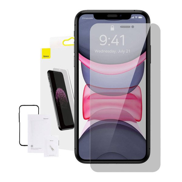 Baseus 03 mm ekrano apsauga 1 vnt pakuotėje skirta iPhone X/XS/11 Pro 58 colio