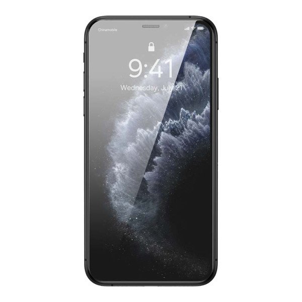 Baseus 03 mm viso stiklo grūdinto stiklo plėvelė 2 vnt pakuotė skirta iPhone XS Max / 11 Pro Max 65 colio