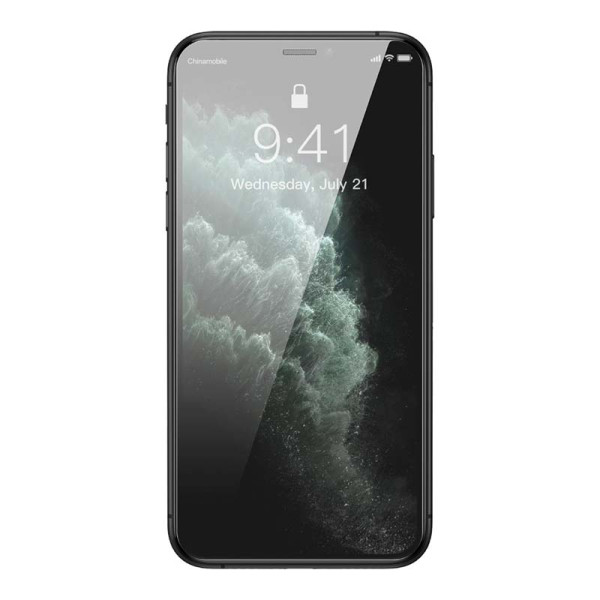 Baseus 03 mm viso stiklo grūdinto stiklo plėvelė 2 vnt pakuotė skirta iPhone XR/11 61 colio