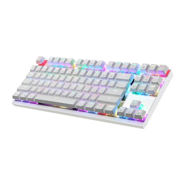 Mechaninė žaidimų klaviatūra Motospeed K82 RGB balta