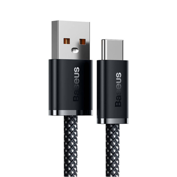 Laidas iš USB į USB-C Baseus Dynamic Series 100 W 2 m juodas