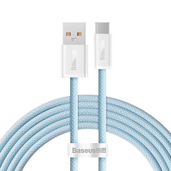 Laidas iš USB į USB-C Baseus Dynamic Series 100 W 2 m mėlynas