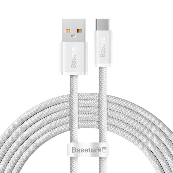 Laidas iš USB į USB-C Baseus Dynamic Series 100 W 2 m baltas