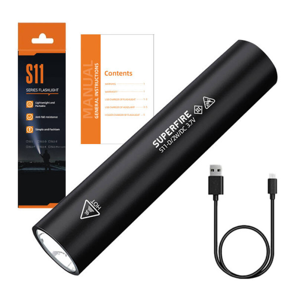 Žibintuvėlis Superfire S11-D 135lm USB