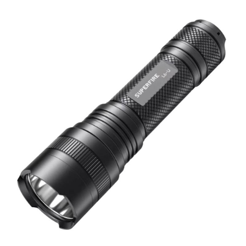 Žibintuvėlis Superfire L6-U 1480lm USB-C Žibintuvėlis Superfire L6-U 1480lm USB-C