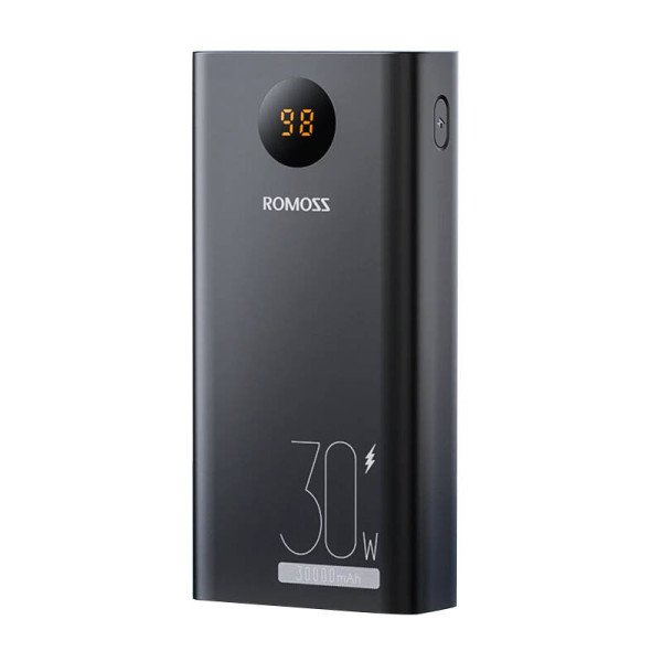 Powerbank Romoss PEA30 30000mAh juoda