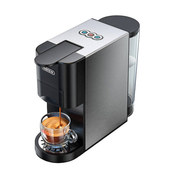 Keturi viename kapsulinis kavos virimo aparatas 1450W HiBREW H3A