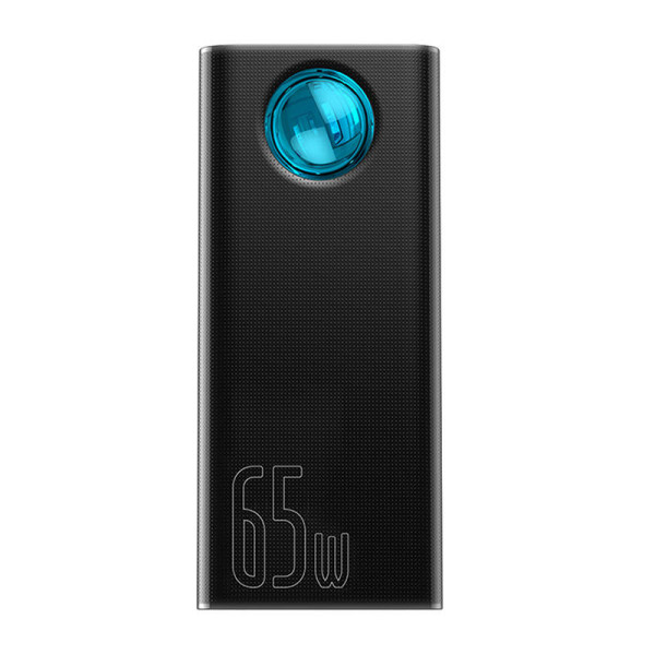 Powerbank Baseus Amblight 30000mAh 4xUSB USB-C 65W juoda