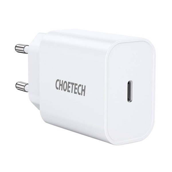 Maitinimo įkroviklis Choetech Q5004 EU USB-C 20W baltas