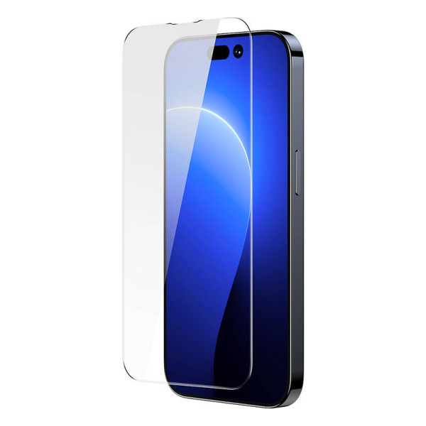 „Baseus Crystal Tempered Glass“ 03 mm skirtas „iPhone 14 Pro“ 2 vnt