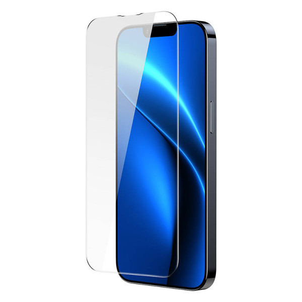 Baseus Crystal Tempered Glass 03 mm skirtas iPhone 14 Plus / 13 Pro Max 2 vnt