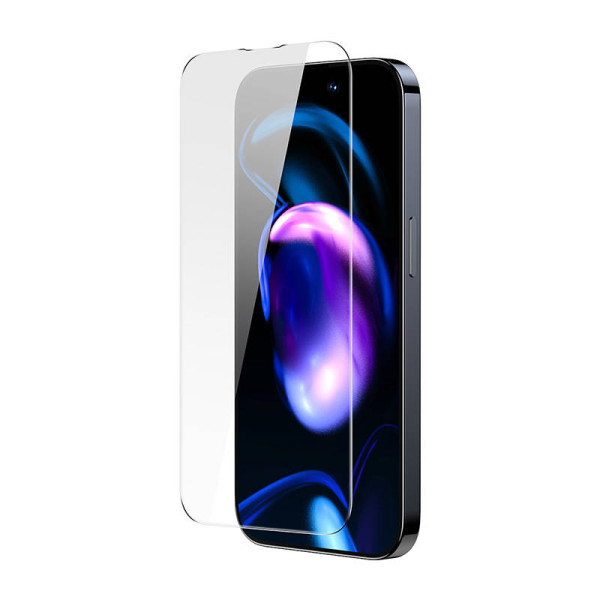 „Baseus Crystal Tempered Glass“ 03 mm skirtas „iPhone 14 Pro Max“ 2 vnt