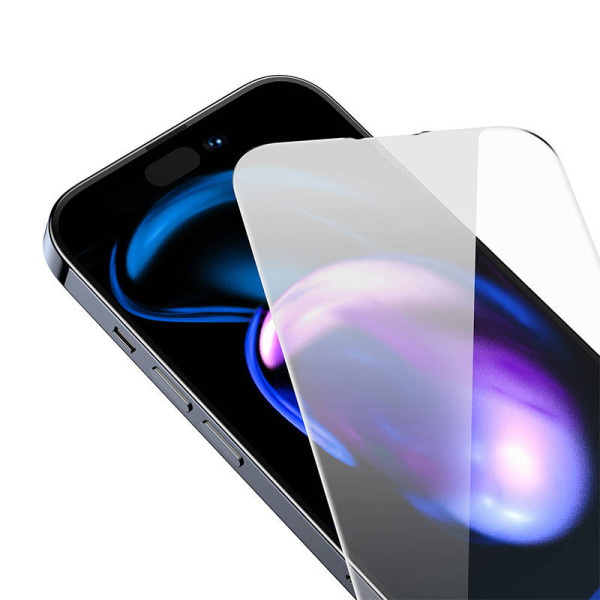 „Baseus Crystal Tempered Glass“ 03 mm skirtas „iPhone 14 Pro Max“ 2 vnt
