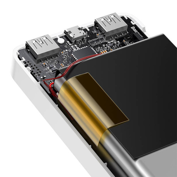 Powerbank Baseus Bipow 30000mAh 15W balta