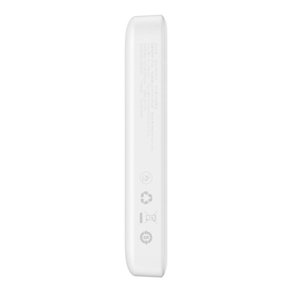 Powerbank Baseus Magnetic 10000mAh USB-C 20W MagSafe balta