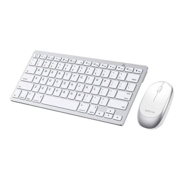 Pelės ir klaviatūros derinys Omoton KB066 30 sidabrinis