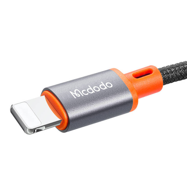 Kabelis Mcdodo CA-0780 Lightning iki 35 mm AUX mini lizdo 12 m juodas