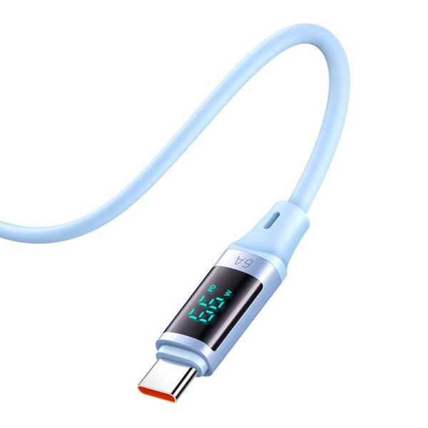 USB į USB-C laidas Mcdodo CA-1922 6A 12 m mėlyna