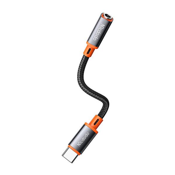 USB-C į AUX mini lizdą 35 mm garso adapteris Mcdodo CA-7561 DAC 011 m juodas
