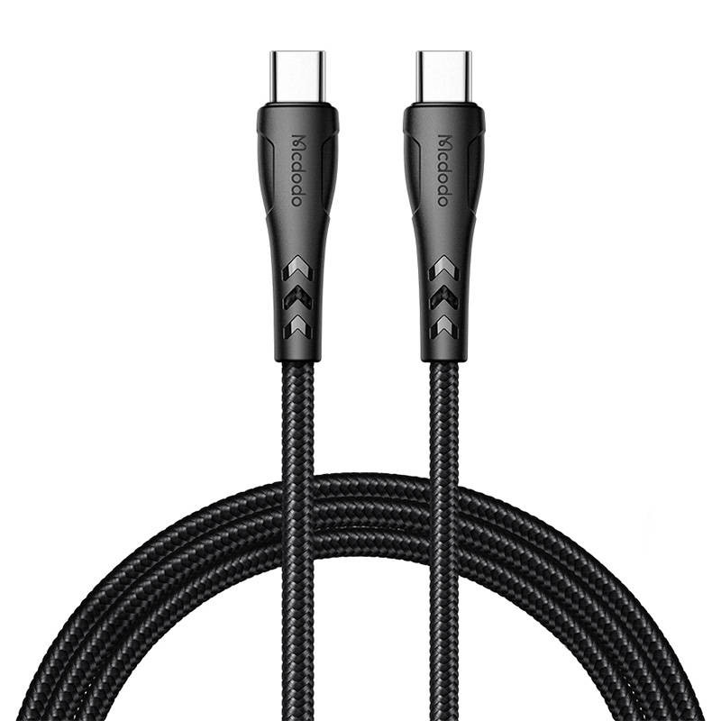 USB-C į USB-C laidas Mcdodo CA-7641 PD 60W 12 m juodas USB-C į USB-C laidas Mcdodo CA-7641 PD 60W 12 m juodas