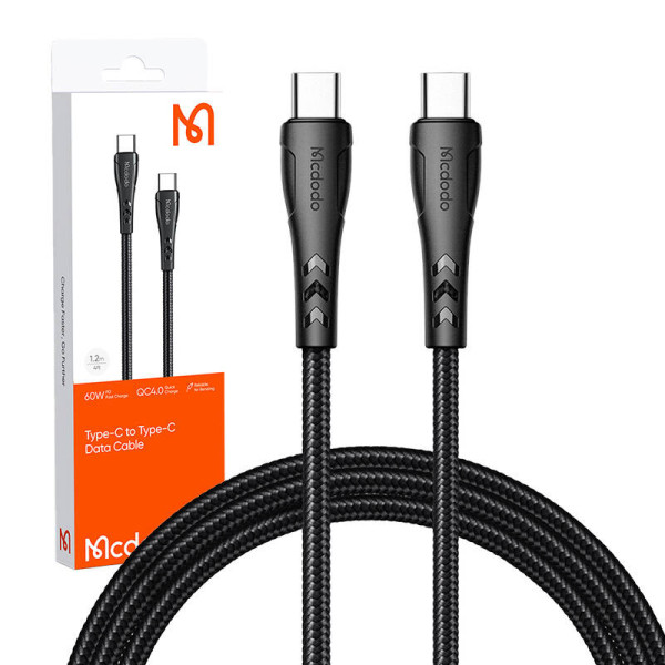 USB-C į USB-C laidas Mcdodo CA-7641 PD 60W 12 m juodas