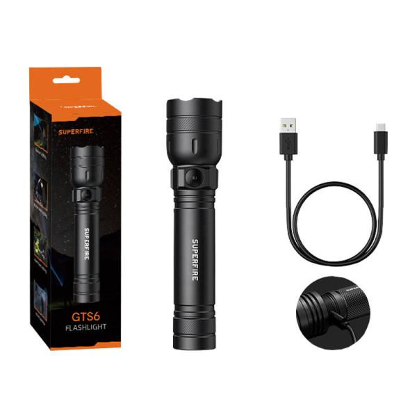 Žibintuvėlis Superfire GTS6 360lm USB-C
