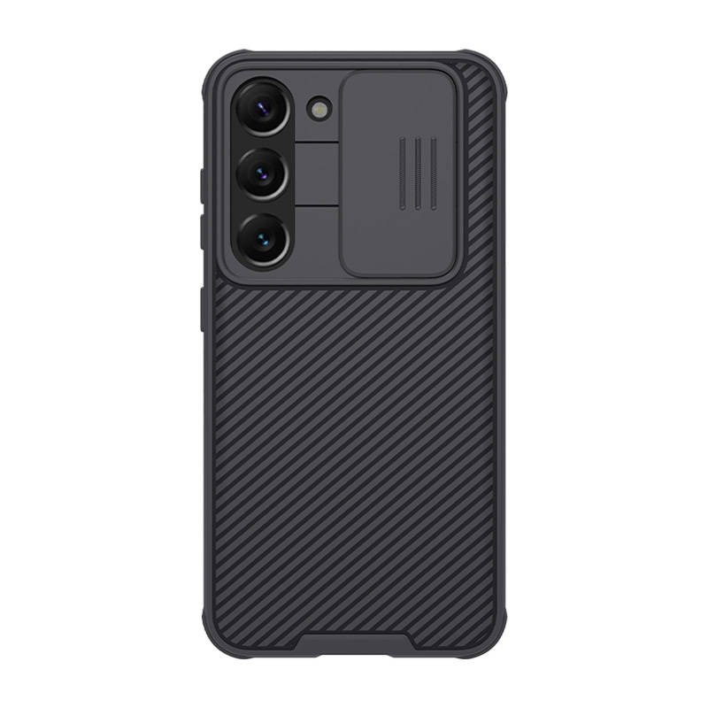 Nillkin CamShield Pro dėklas skirtas Samsung S23 juodas Nillkin CamShield Pro dėklas skirtas Samsung S23 juodas