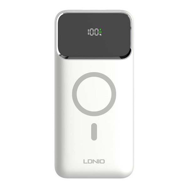 Powerbank LDNIO PQ12 15W 10000mah balta