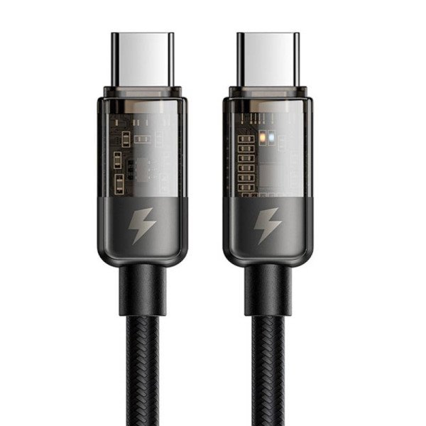 Laidas iš USB-C į USB-C Mcdodo CA-2840 PD 100 W 18 m juodas