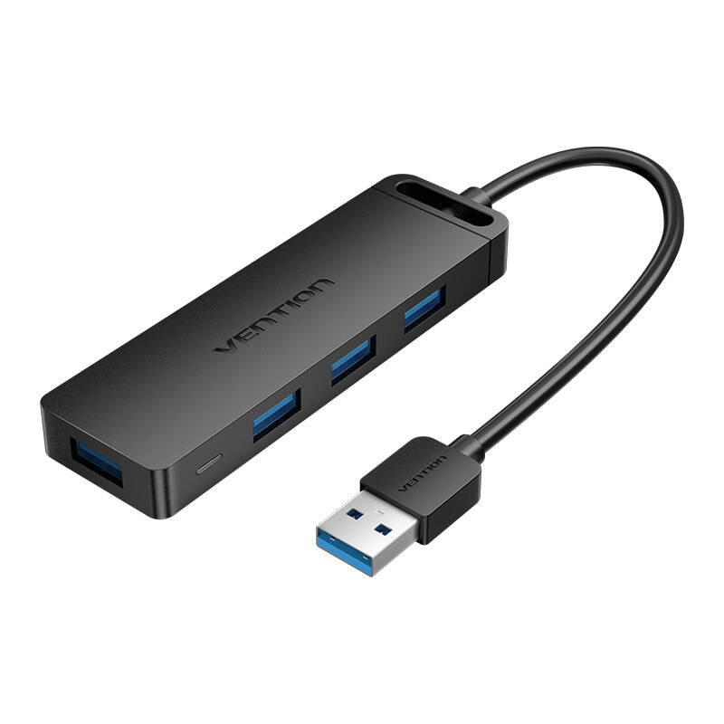 USB 30 4 prievadų šakotuvo ventiliacija CHLBD 05 m juoda USB 30 4 prievadų šakotuvo ventiliacija CHLBD 05 m juoda