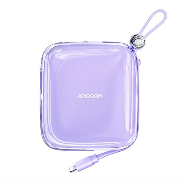 Powerbank Joyroom JR-L003 Jelly 10000mAh Lightning 225W violetinė