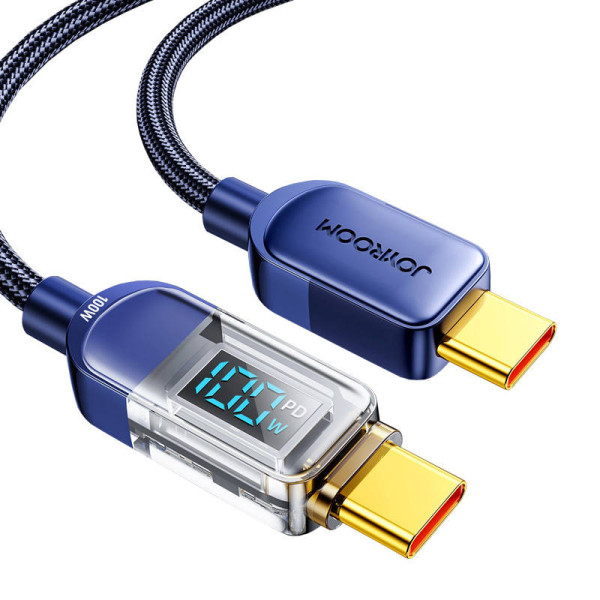 Kabel do USB-C 100W 12m Joyroom S-CC100A4 niebieski