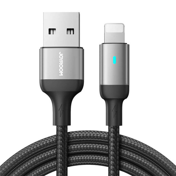 Kabelis prie USB-A / Lightning / 24A / 2m Joyroom S-UL012A10 juodas
