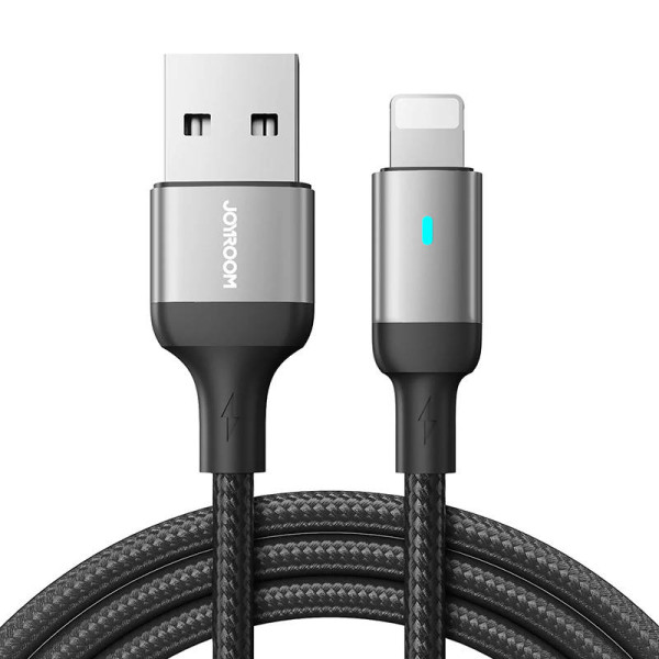 Kabelis prie USB-A / Lightning / 24A / 3m Joyroom S-UL012A10 juodas