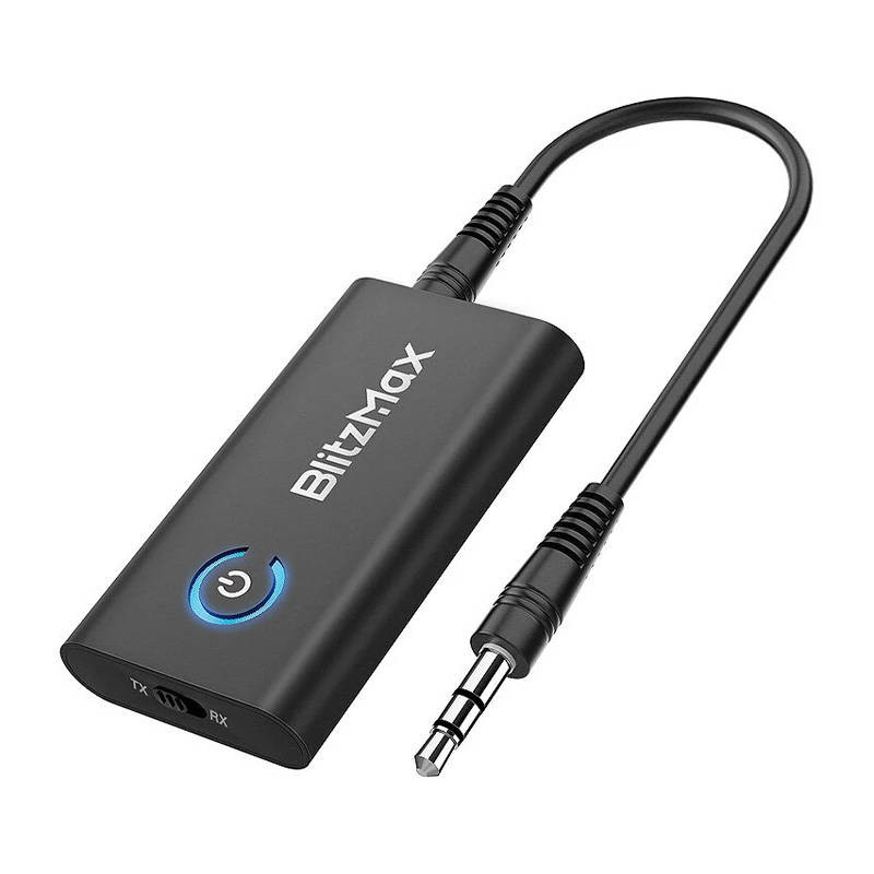 Bluetooth 52 siųstuvas / imtuvas BlitzMax BT05 aptX Bluetooth 52 siųstuvas / imtuvas BlitzMax BT05 aptX