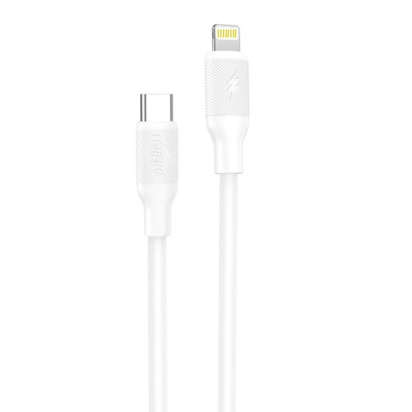 USB laidas skirtas Lightning Foneng X80 27W 1m baltas