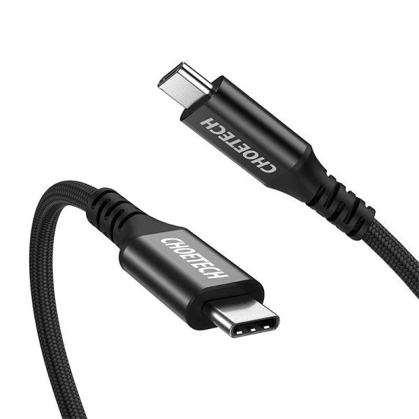 USB-C laidas iki USB-C 31 Choetech XCC-1007 100W 2m juodas