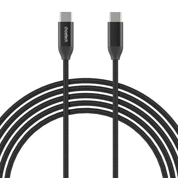 USB-C ir USB-C laidas Choetech XCC-1036 240W 2m juodas