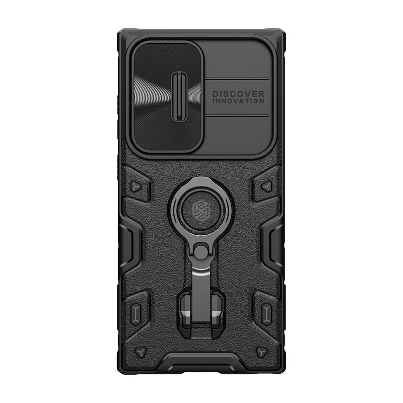 Nillkin CamShield Armor Pro dėklas skirtas Samsung Galaxy S23 Ultra juodas Nillkin CamShield Armor Pro dėklas skirtas Samsung Galaxy S23 Ultra juodas