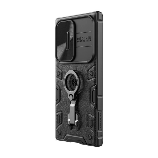 Nillkin CamShield Armor Pro dėklas skirtas Samsung Galaxy S23 Ultra juodas