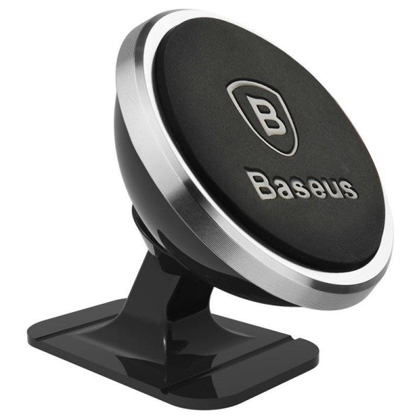 Baseus Magnetic automobilinis laikiklis išmaniajam telefonui sidabrinis