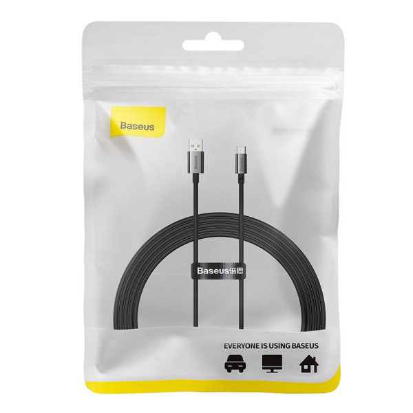 USB laidas su USB-C Baseus Superior 100W 2m juodas
