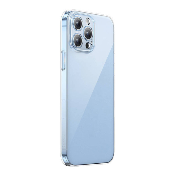 Permatomo dėklo ir grūdinto stiklo rinkinys „Baseus Corning“ skirtas „iPhone 13 Pro“