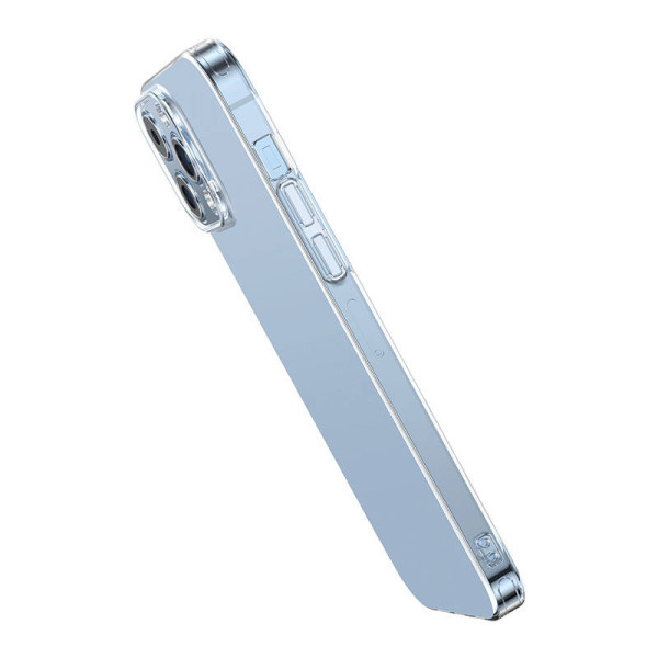 Permatomo dėklo ir grūdinto stiklo rinkinys „Baseus Corning“ skirtas „iPhone 13 Pro“