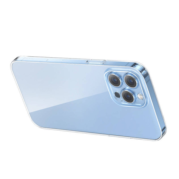 Permatomo dėklo ir grūdinto stiklo rinkinys „Baseus Corning“ skirtas „iPhone 13 Pro“