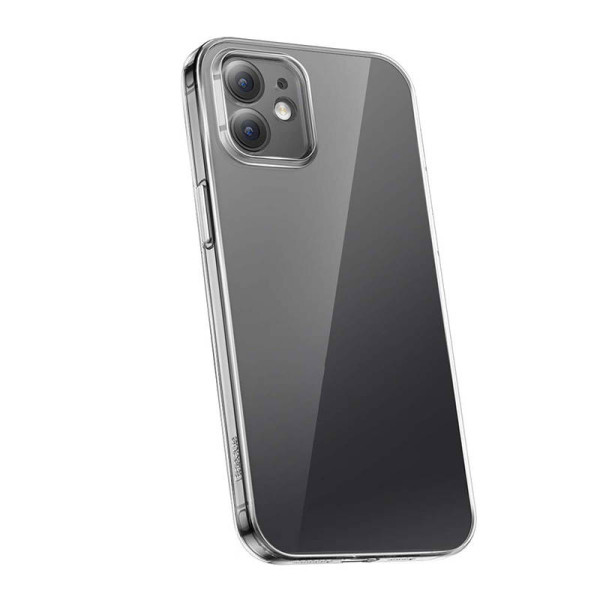 Skaidrus dėklas Baseus Simple skirtas iPhone 12