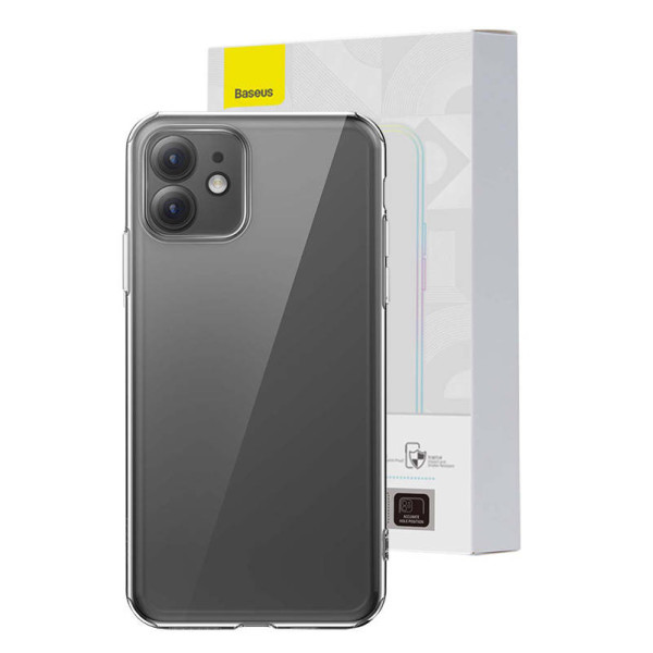 Skaidrus dėklas Baseus Simple skirtas iPhone 11