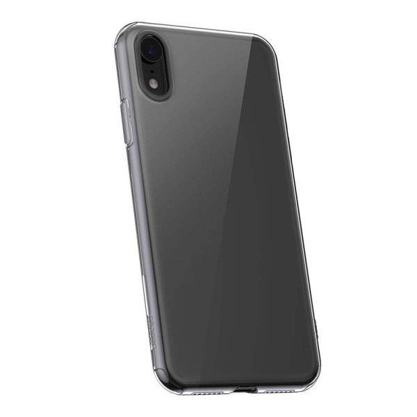 Skaidrus dėklas Baseus Simple skirtas iPhone XR