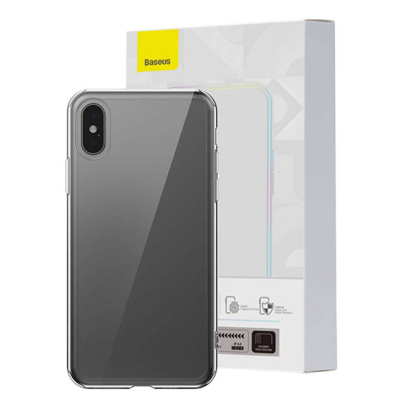Skaidrus dėklas Baseus Simple skirtas iPhone XS MAX